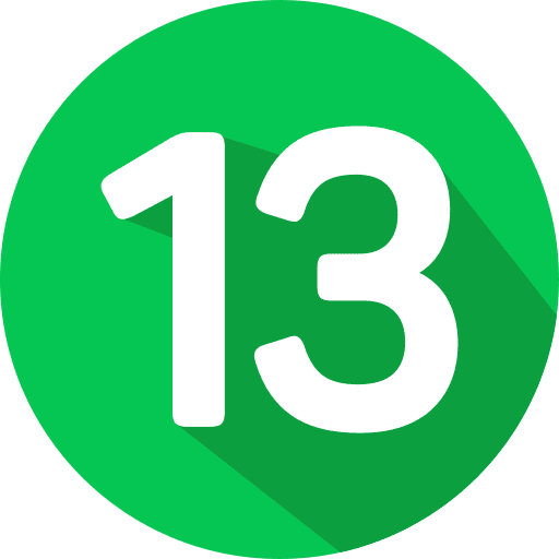 number images